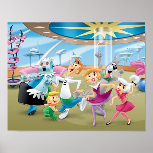 Poster Les Jetsons | Family Dance Party (Devant)