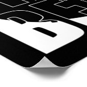 Poster Les joueurs de basse mieux doigts (Coin)