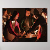 Poster Les Joueurs de dés (Devant)