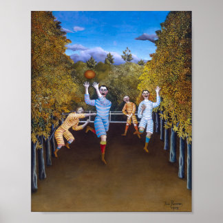 Poster Les Joueurs de Football | Henri Rousseau |