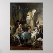 Poster Les joueurs d'échecs, 1887 2 (Devant)