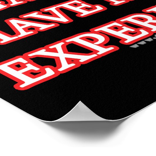 Poster Les joueurs ont plus d'expérience (Coin)