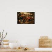 Poster Les joueurs se querellent (Cuisine)