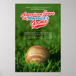 Poster Les juifs américains dans le jeu de l'Amérique
