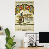 Poster Les juifs du monde pour aimer la liberté (Bureau à domicile)