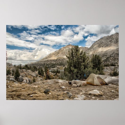 Poster Les lacs Camp Rae (Devant)