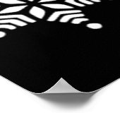 POSTER LES LAMPES À NEIGE D'HIVER (Coin)