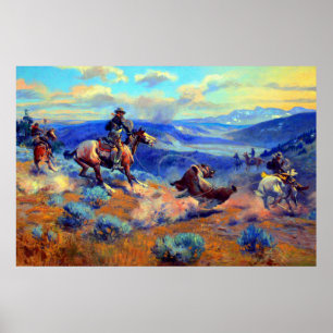 Poster Les lassos et les chevaux rapides sont plus sûrs q