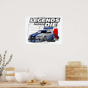 POSTER LES LÉGENDES NE MEURTENT JAMAIS !