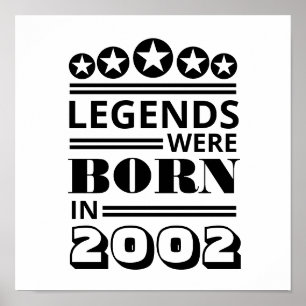 Poster Les Légendes Sont Nées