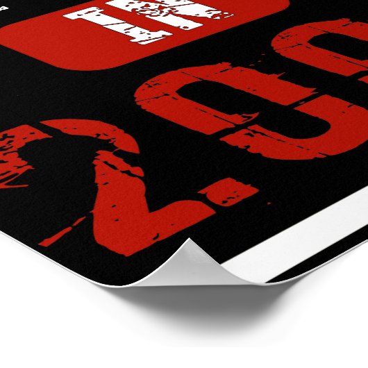 Poster Les Légendes Sont Nées En 2000 18 Ans (Coin)