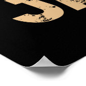 Poster Les Légendes Sont Nées En Janvier (Coin)