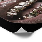 Poster Les lèvres des femmes Imprimer Graphique Y2k 2000 (Coin)