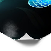 Poster Les libellules du lac (Coin)