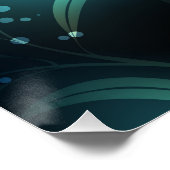 Poster Les libellules du lac (Coin)