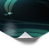 Poster Les libellules du lac (Coin)