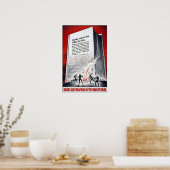 Poster Les livres sont des armes (Cuisine)