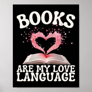 Poster Les Livres Sont Mon Amour Langue Lecture Louvain B