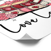 Poster Les Livres Sont Mon Amour Langue Lecture Louvain B (Coin)