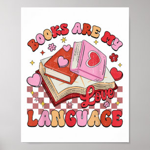 Poster Les Livres Sont Mon Amour Langue Lecture Louvain B