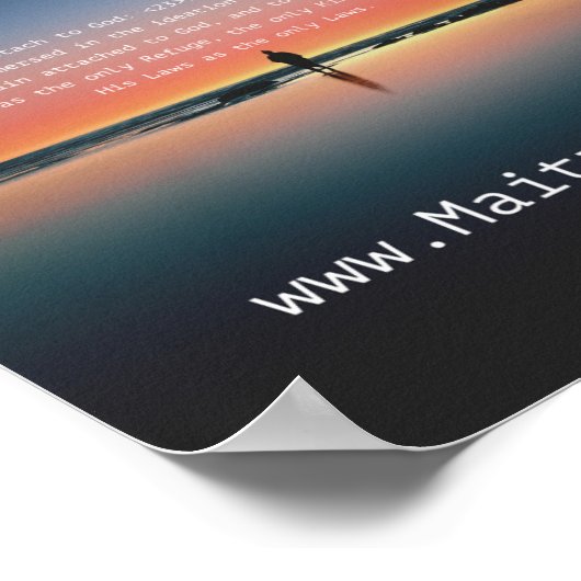 Poster Les lois de Dieu (Coin)