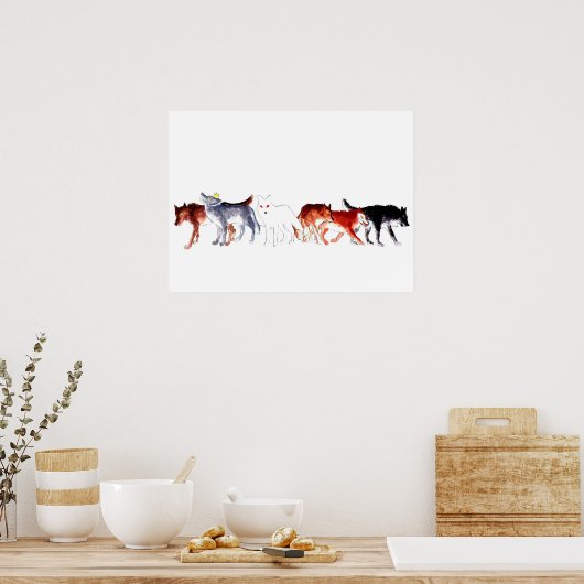 Poster Les loups de l'hiver (Cuisine)