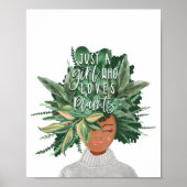 Poster Les Love Plants Dame de Crazy Plant (Devant)