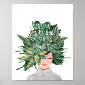 Poster Les Love Plants Dame de Crazy Plant (Devant)