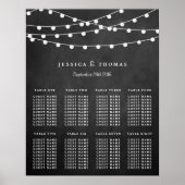 Poster Les Lumières De Chaîne Sur La Collection De Mariag (Devant)