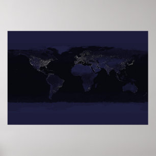 Poster Les lumières de la ville terrestre