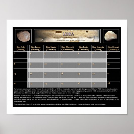 Poster Les Lunes de Mar (Devant)