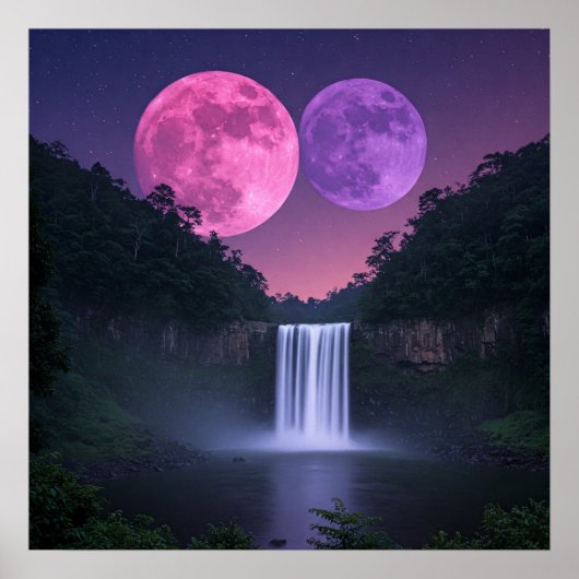 Poster Les Lunes De Nuit (Devant)