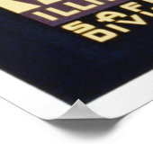 Poster les lunettes ils ne font rien (Coin)