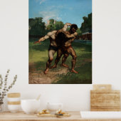 Poster Les lutteurs (Cuisine)