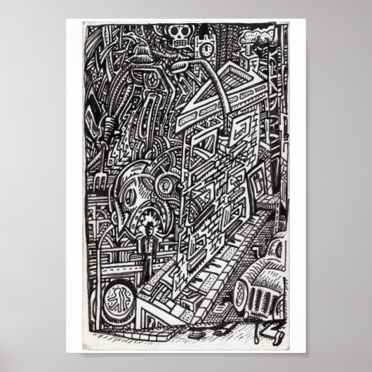 Poster Les mâchoires du destin (Devant)