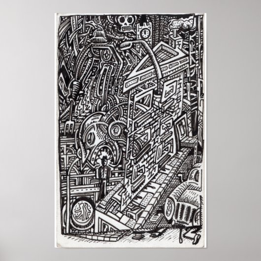 Poster Les mâchoires du destin (Devant)