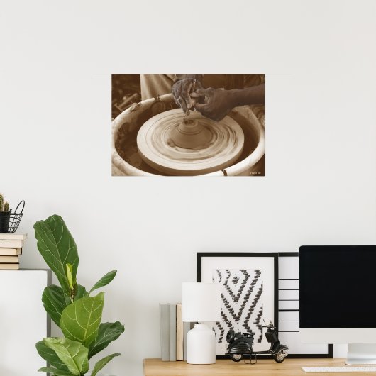 Poster Les mains de Potter (Bureau à domicile)