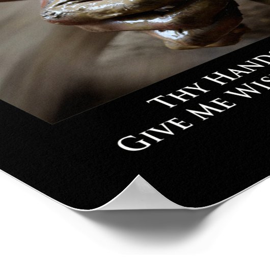 Poster Les Mains du Potter. Comment Dieu Nous Façonne. (Coin)