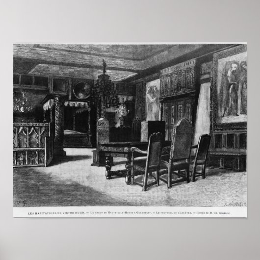 Poster Les maisons de Victor Hugo (Devant)