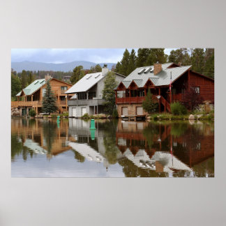 Poster Les Maisons Du Lac