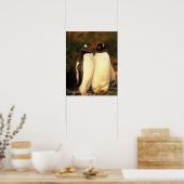 Poster Les Malouines. Pingouins Gentoo. (Pyroscelis (Cuisine)