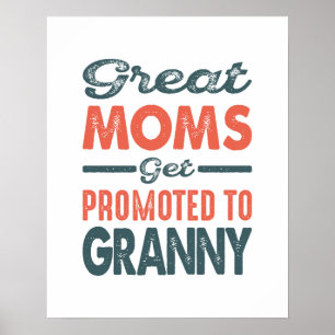 Poster Les mamans les plus grandes sont promues à la fête