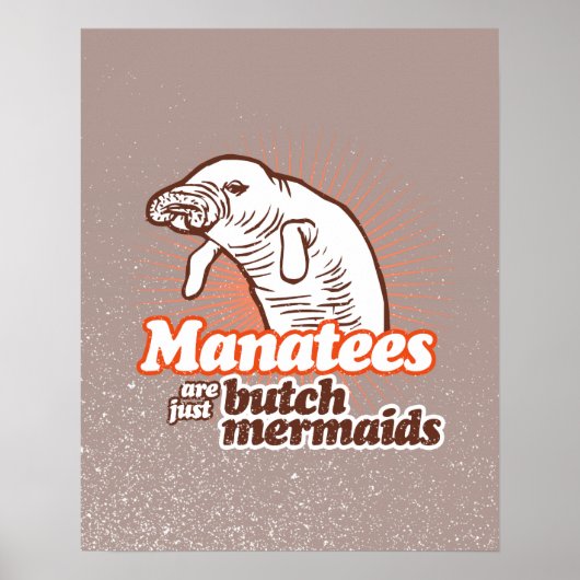 Poster LES MANATEES NE SONT QUE DES MERMAIDS BUTCH -.png (Devant)