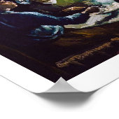 Poster Les mangeurs de pommes de terre par Vincent Van Go (Coin)