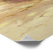 Poster Les marches du jardin (Coin)