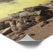 Poster Les marines assurent la sécurité (Coin)