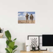 Poster Les marines cherchent l'horizon de l'activité insu (Bureau à domicile)