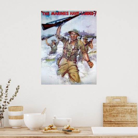 Poster Les Marines Sont Arrivés ! (Cuisine)