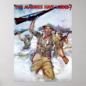 Poster Les Marines Sont Arrivés ! (Devant)