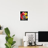 Poster Les marionnettes, règle ! (Bureau à domicile)